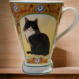 Vintage Cat Mug designed by Kelly Woolacott for Sutherland Fine China